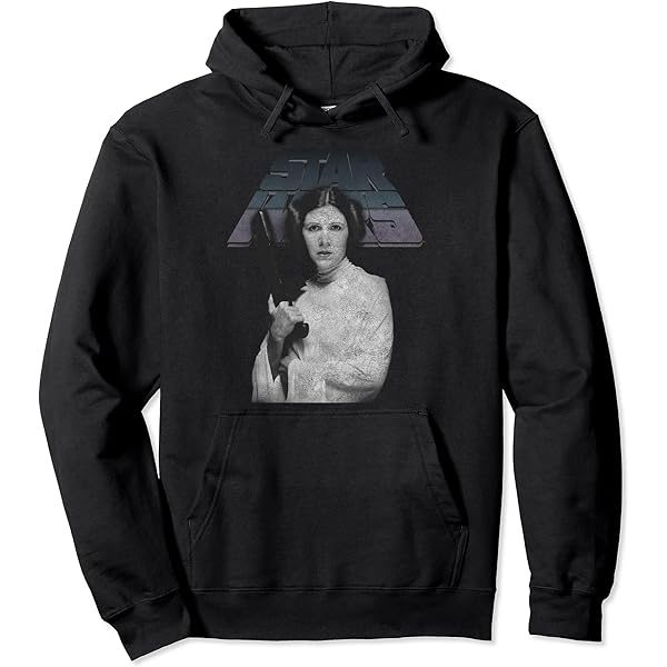 Amazon.com: Star Wars Princess Leia Logo Fade Premium T
